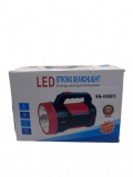 Фонарь прожекторный аккумуляторный 1LED + боковое освещение