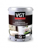 Краска VGT PREMIUM для кухни и ванной комнаты 1Q130 база А, 9л (14 кг)